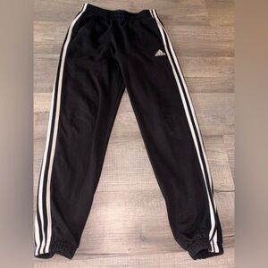 Black Adidas Joggers/Sweatpants Youth unisex